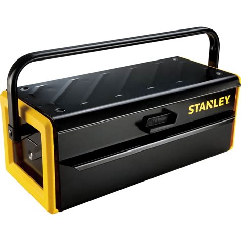 stanley cantilever tool box metal|cantilever tool box screwfix.